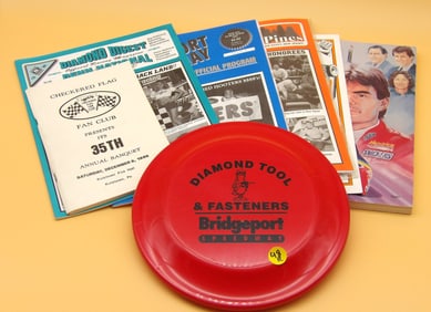 Racing Magazines & Frisbee