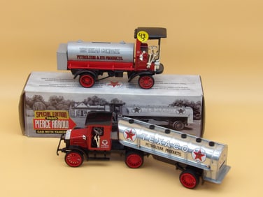 Texaco Die Cast Truck Banks (2)