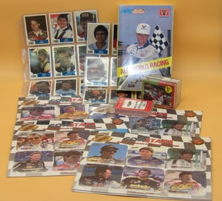 Racing Cards & Coasters Lot