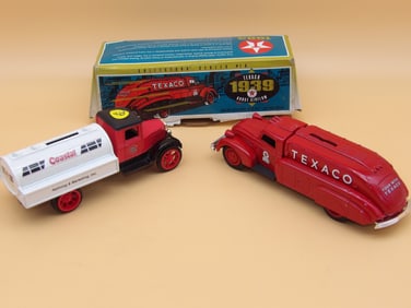 Texaco / Coastal DieCast Truck Banks (2)