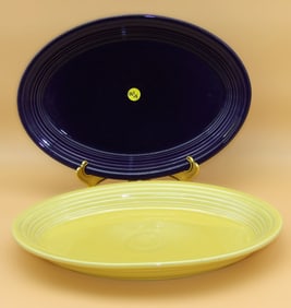 Fiestaware Oval Serving Dishes (2)