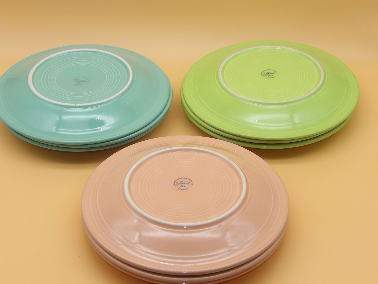 Fiestaware Dinner Plates (9) - 3