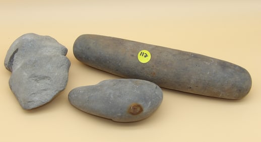 South Jersey Indian Artifact Stones (3)