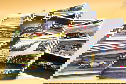 Racing & Car Photo Lot