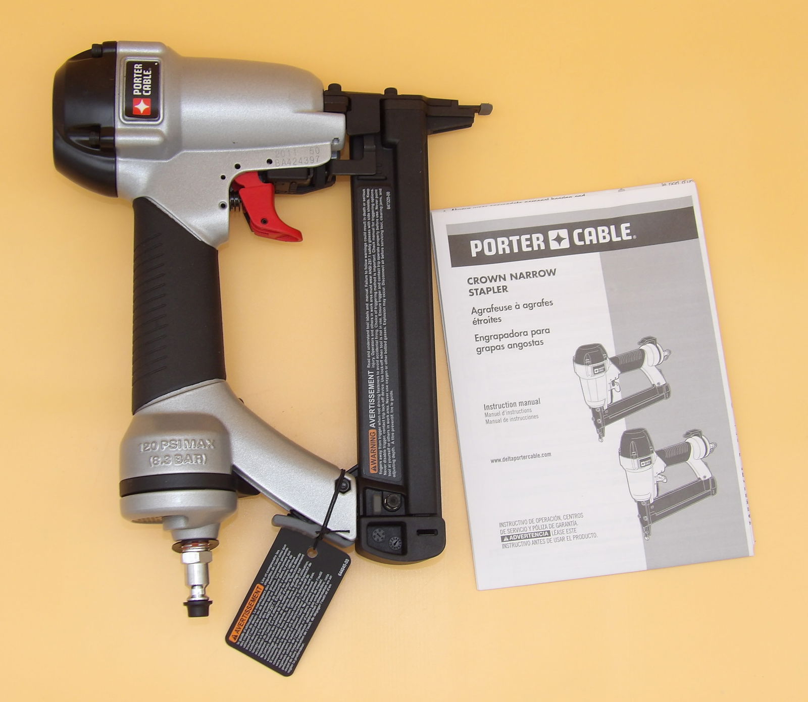 Porter - Cable NS100B Crown Stapler (New) - 2