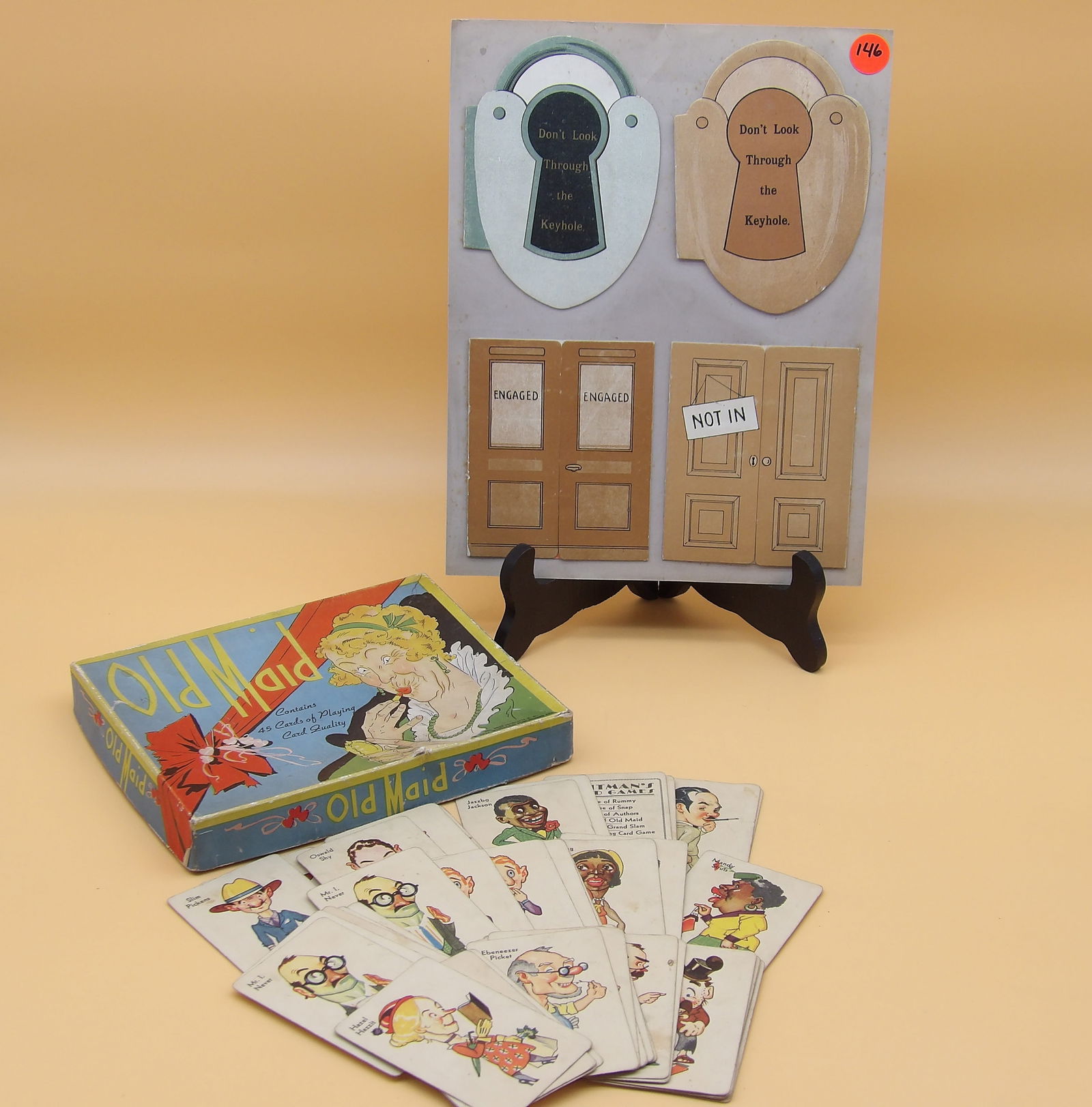 Old Maid Set & Comic Valentines (1 of 3)