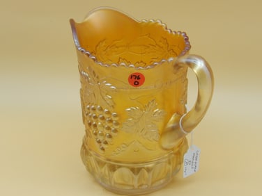 Northwood Marigold Grape & Cable Pitcher
