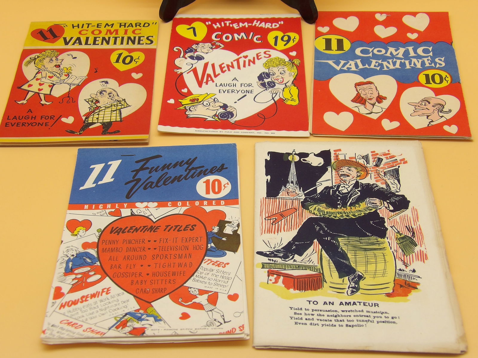 Comic Valentine Booklets (9) - 3