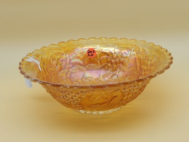 Imperial Marigold Grapes & Leaves Bowl,