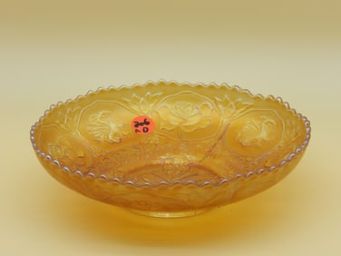 Fenton Dragon & Lotus Marigold Bowl