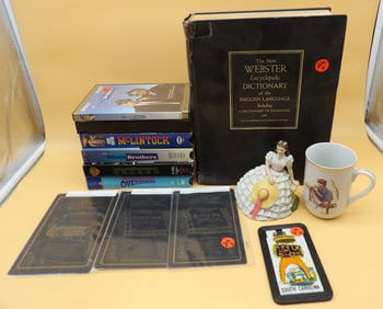 Box Lot - South of The Border, Gone With The Wind, 1890's Remembrance Cards, Movies, More