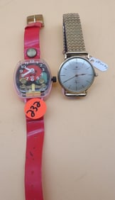Merry Wind Up Teeter Totter Watch & Hamilton Masterpeice Watch