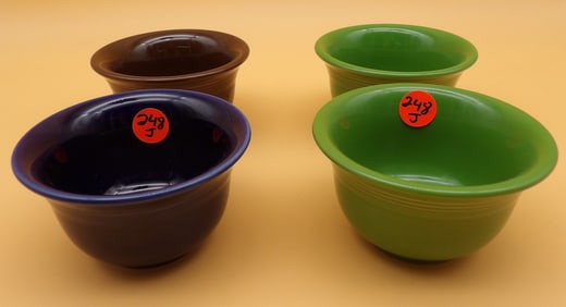 Fiestaware Bouillon Cups (4)