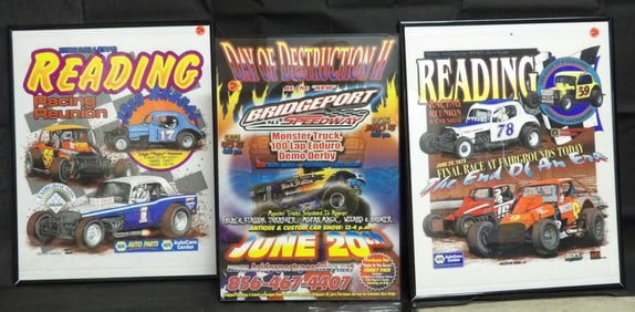 Reading Racing Reunion Felt Posters (2)