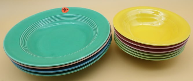 Homer Laughlin Harlequin Bowls (10)