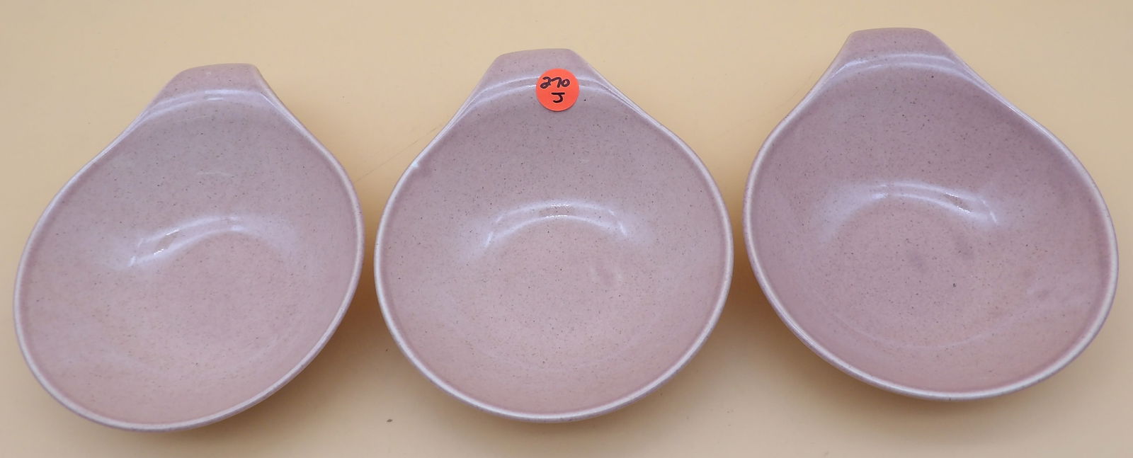 Russel Wright Coral Lug Bowls (3), Iroquois Casual Cups (2) and Bowl (1 of 8)