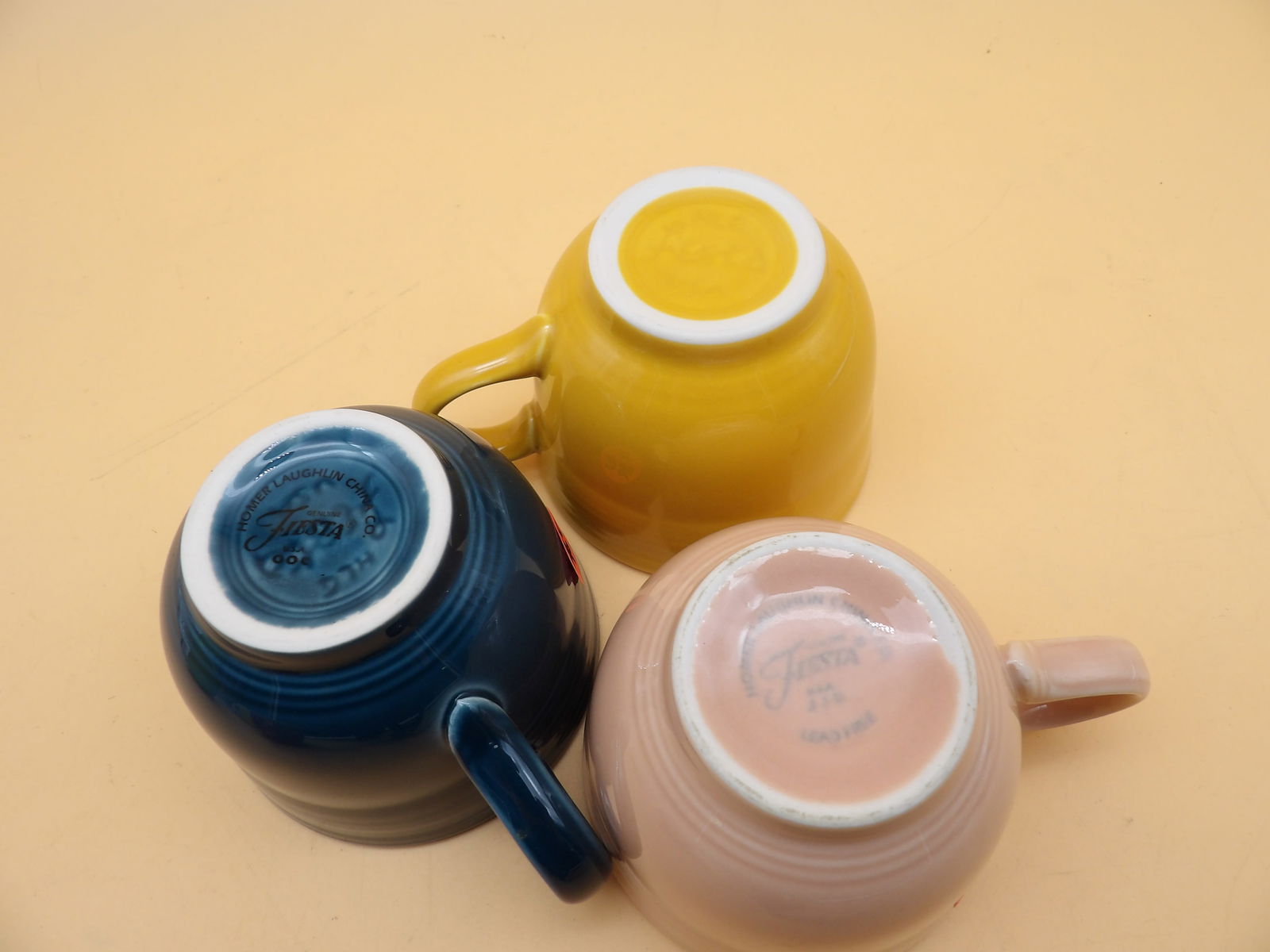 Fiestaware Tea Cups (6) - 3