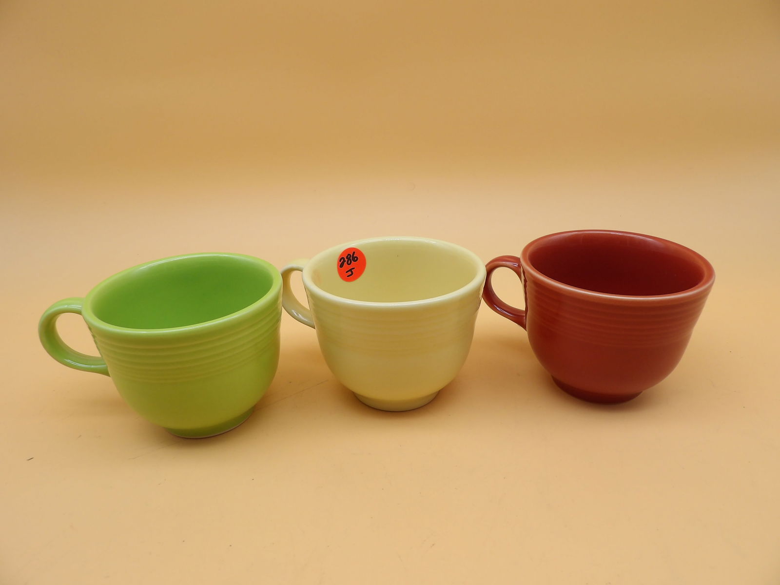 Fiestaware Tea Cups (6) - 4
