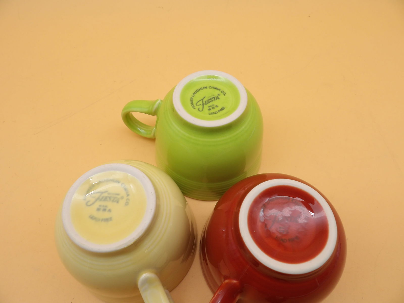 Fiestaware Tea Cups (6) - 5