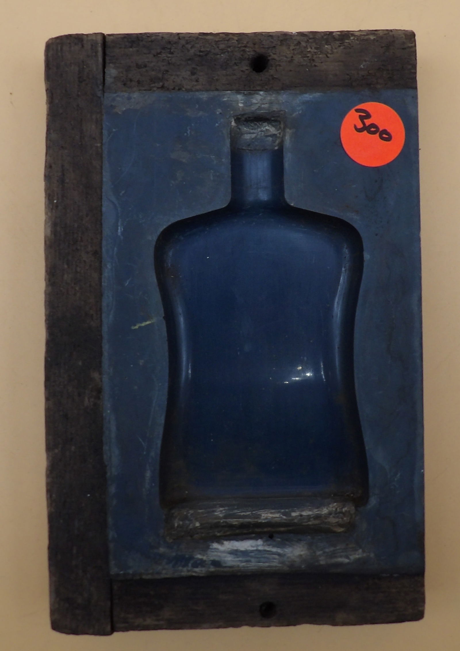 Wheaton Bottle Mold: This Wheaton mold was used to make bottles - and measures 7" x 4.5" x 1"
