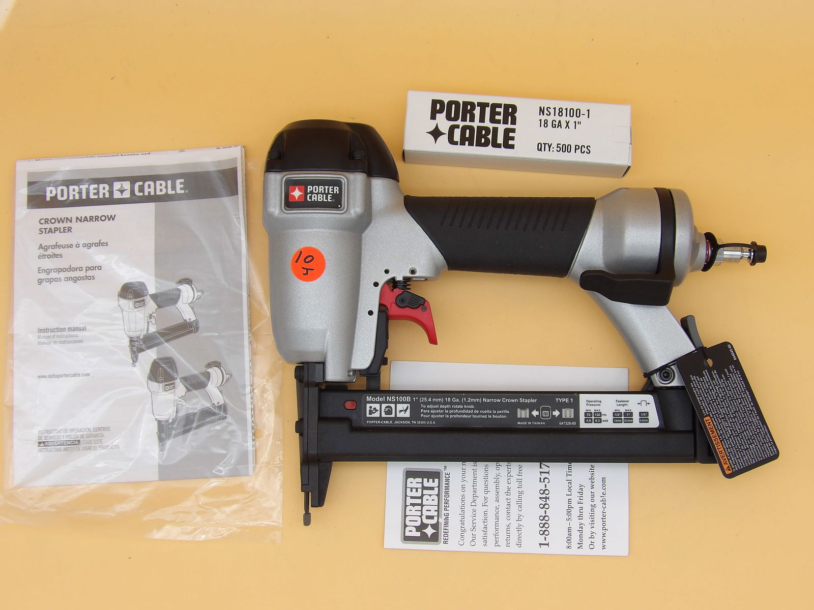 Porter Cable Narrow Crown Stapler (1 of 3)