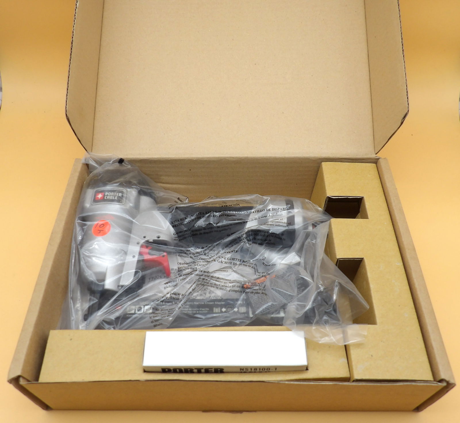 Porter Cable Narrow Crown Stapler - 3