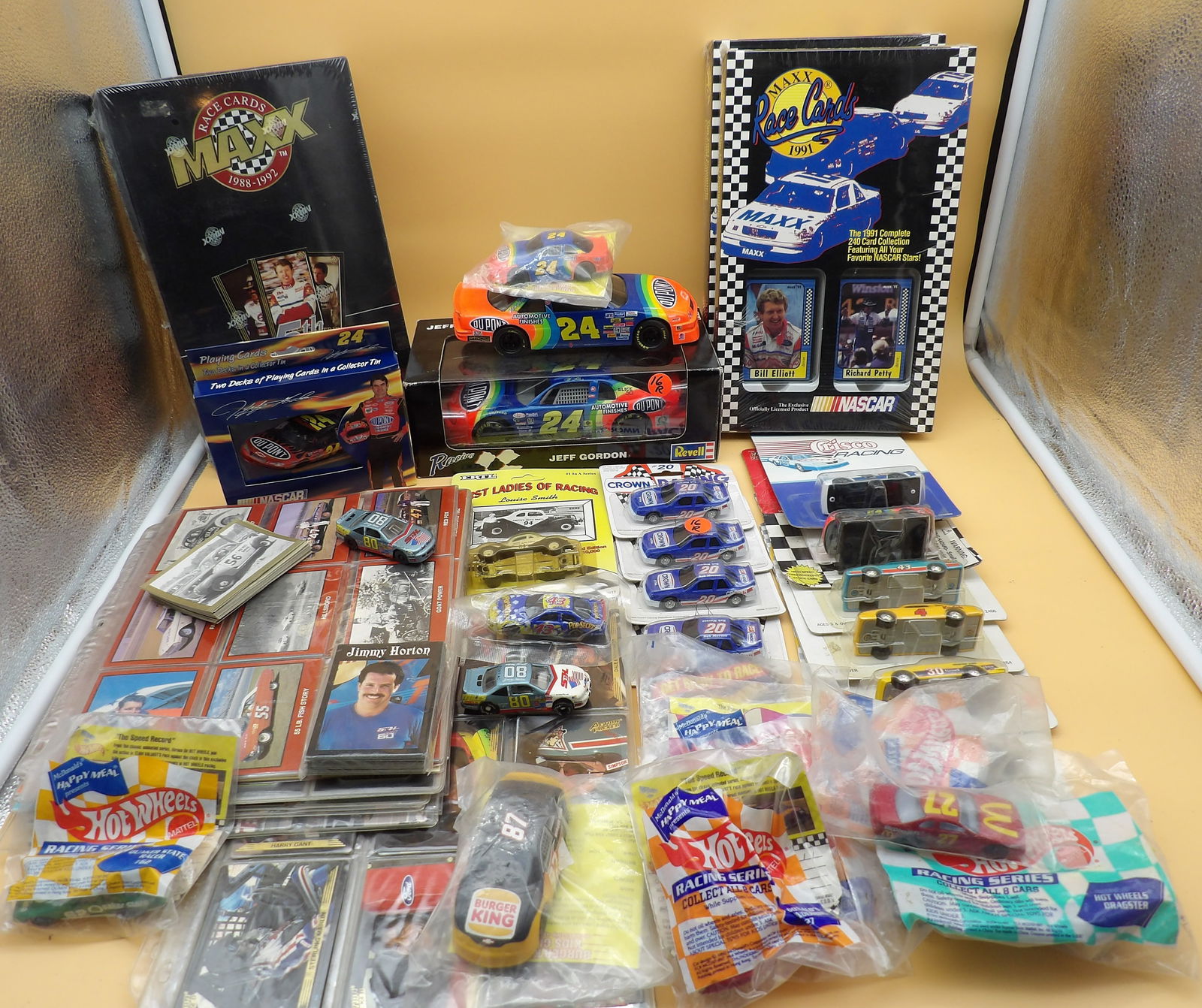 Racing Die Cast Cars & Trading Cards (1 of 8)