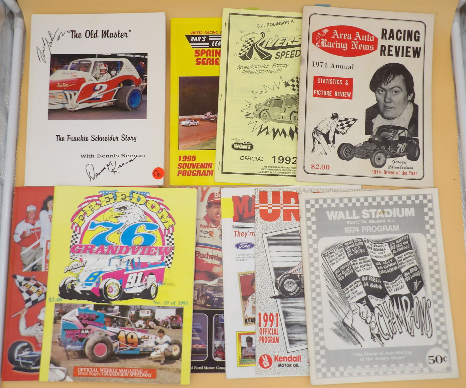 Vintage Racing Magazines / Programs / Books (1 of 3)