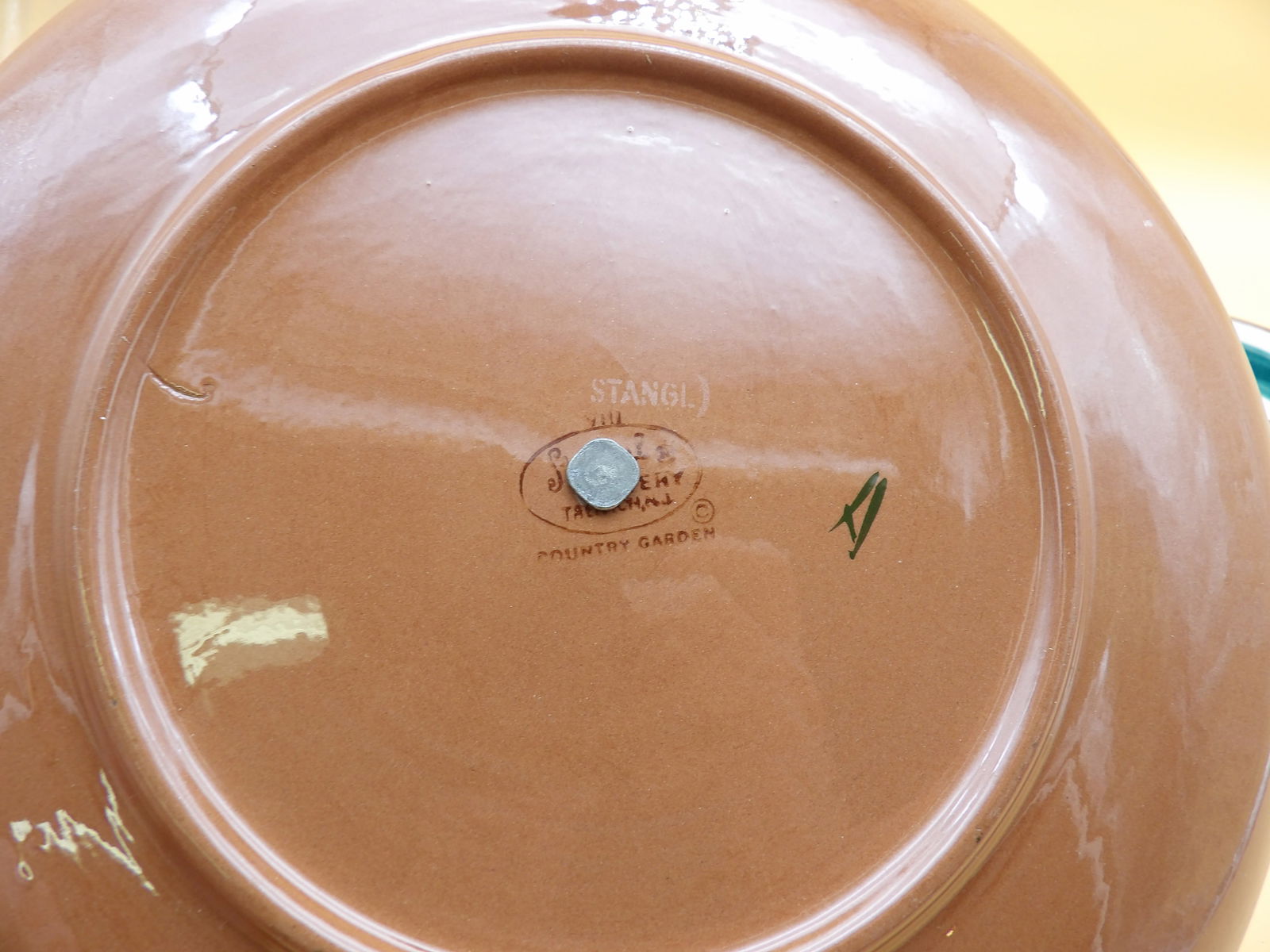 Stangl Serving Plates, Cups (5 pcs) - 6