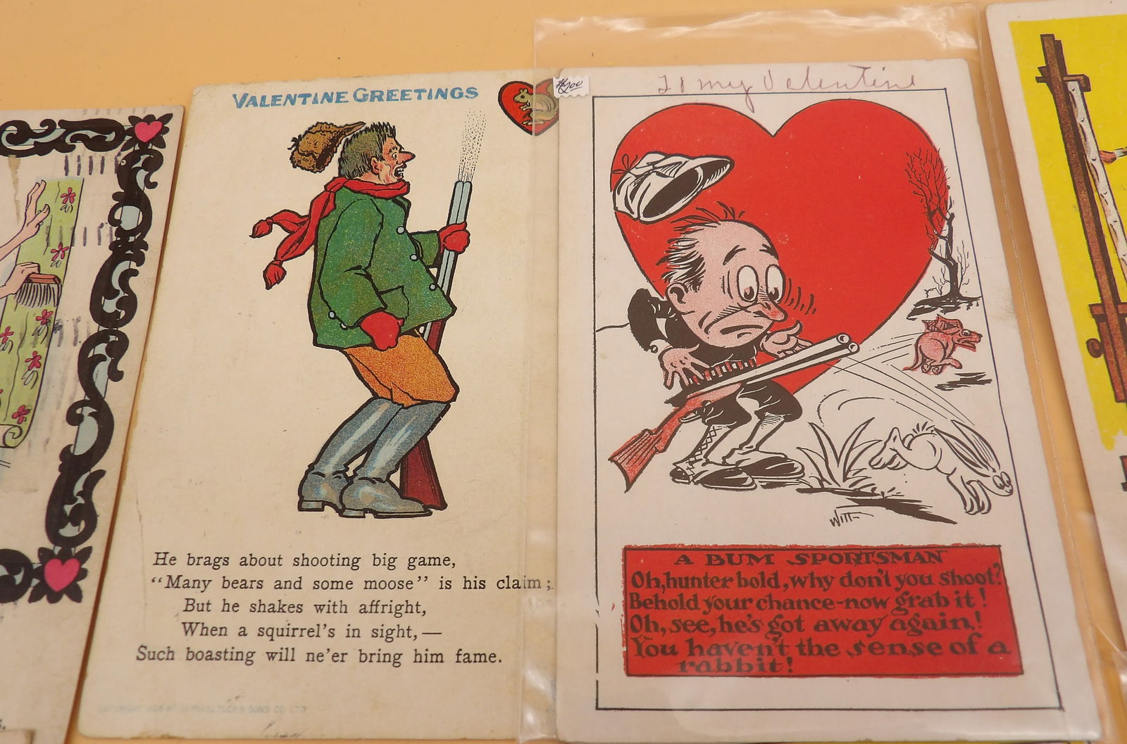 Comic Valentines Postcards(20) - 3