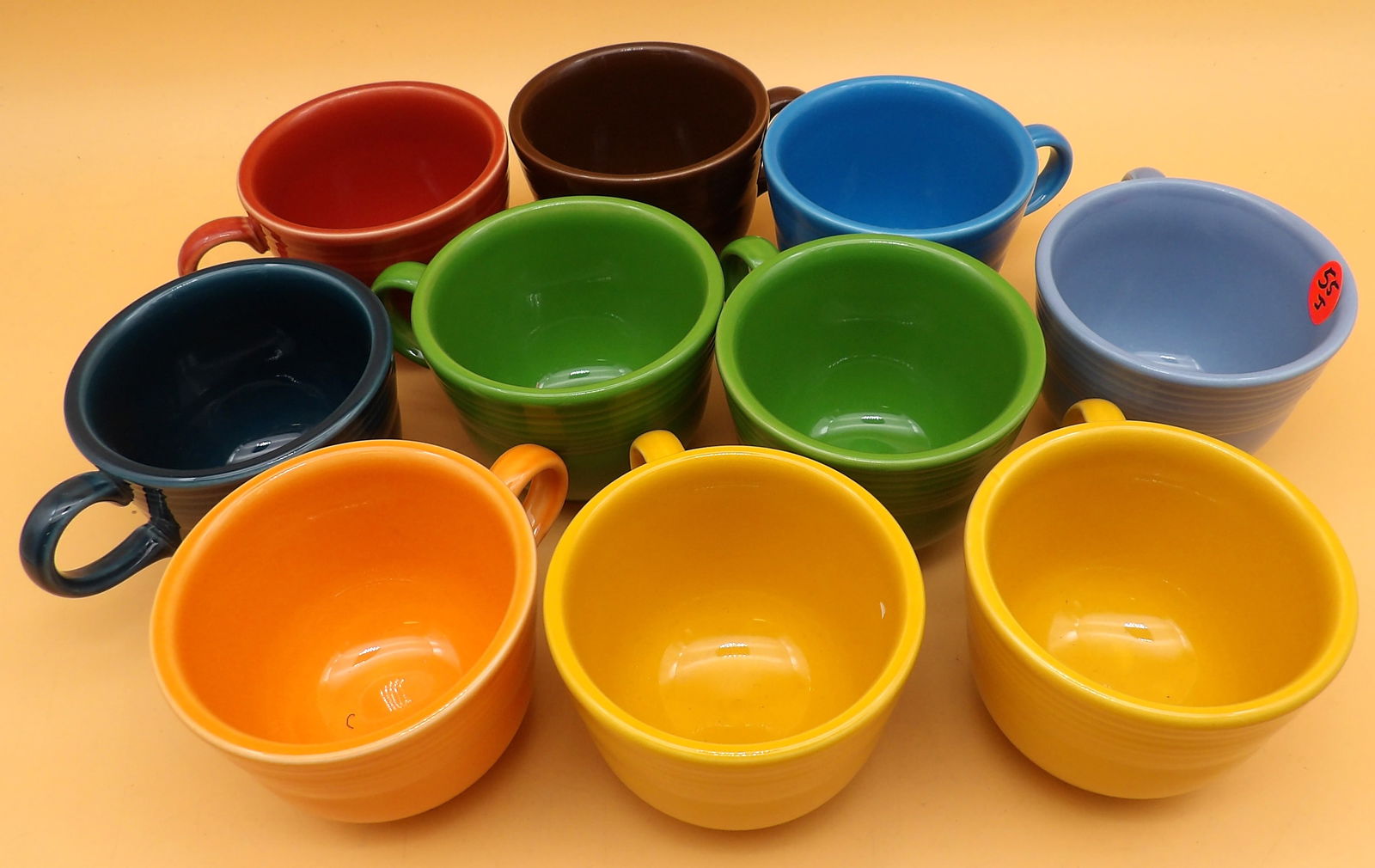 Fiestaware Coffee Cups (10) (1 of 4)