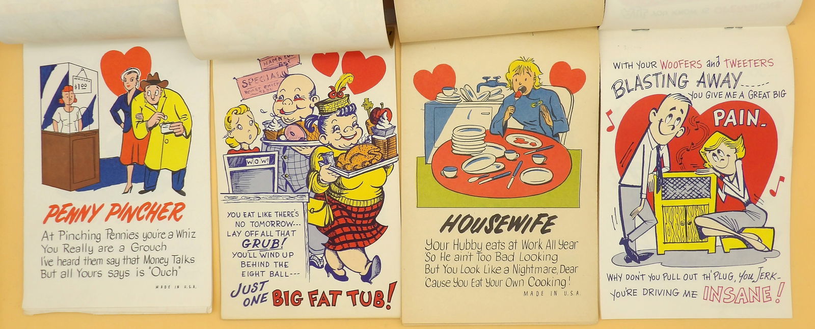 Comic Valentine Booklets, more - 2