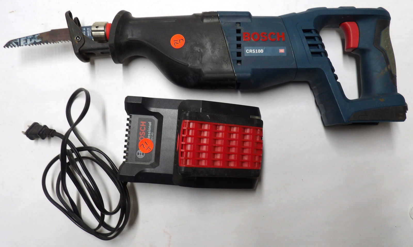 Bosch CRS180 Cordless Reciprocating Saw w/ Battery & Charger (1 of 3)