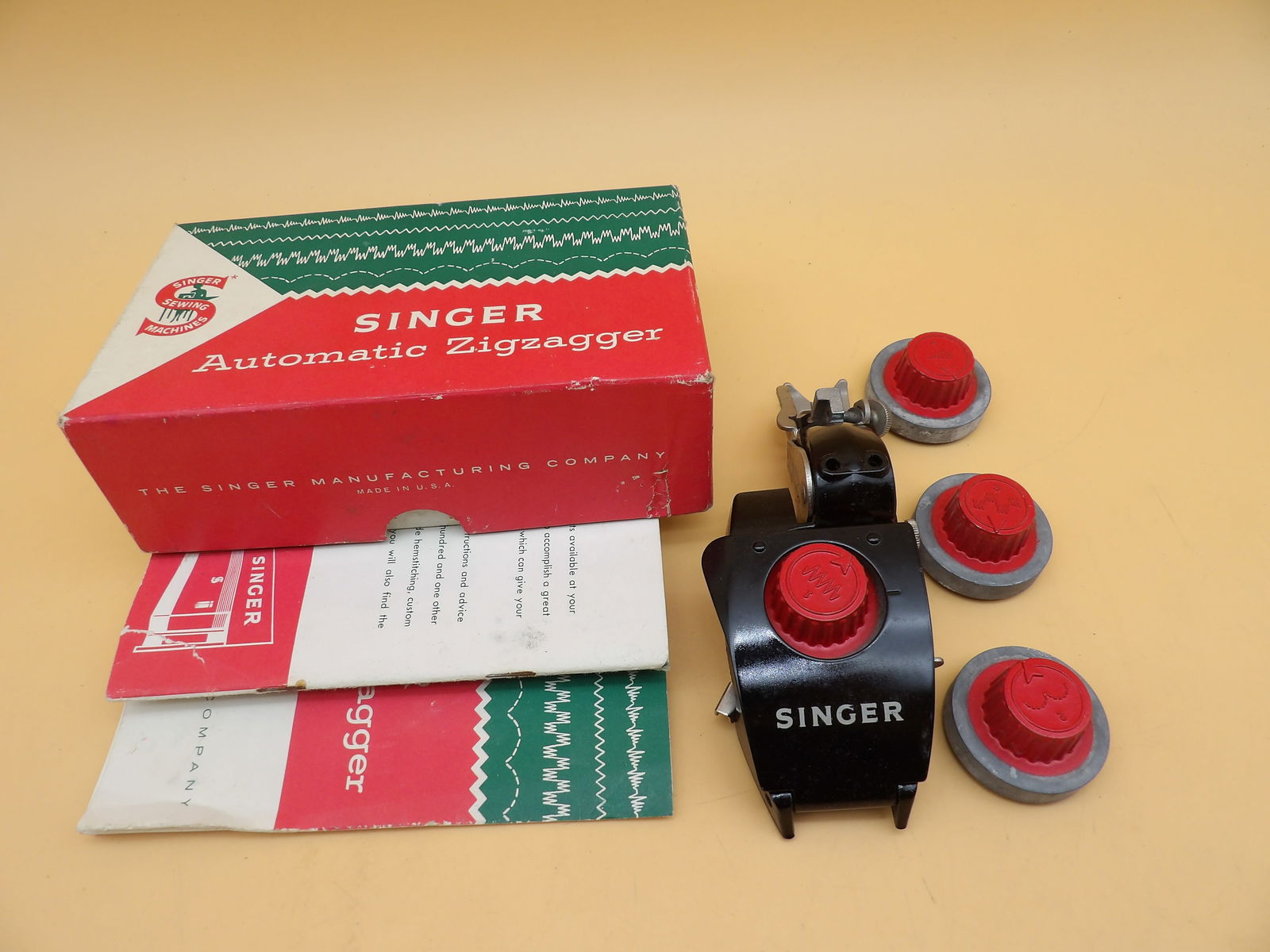 Singer Zigzagger and Sewing Accessories - 2