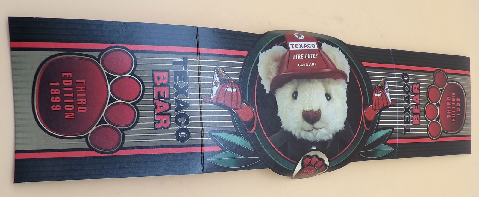 Texaco Fire Chief Teddy Bear - 3