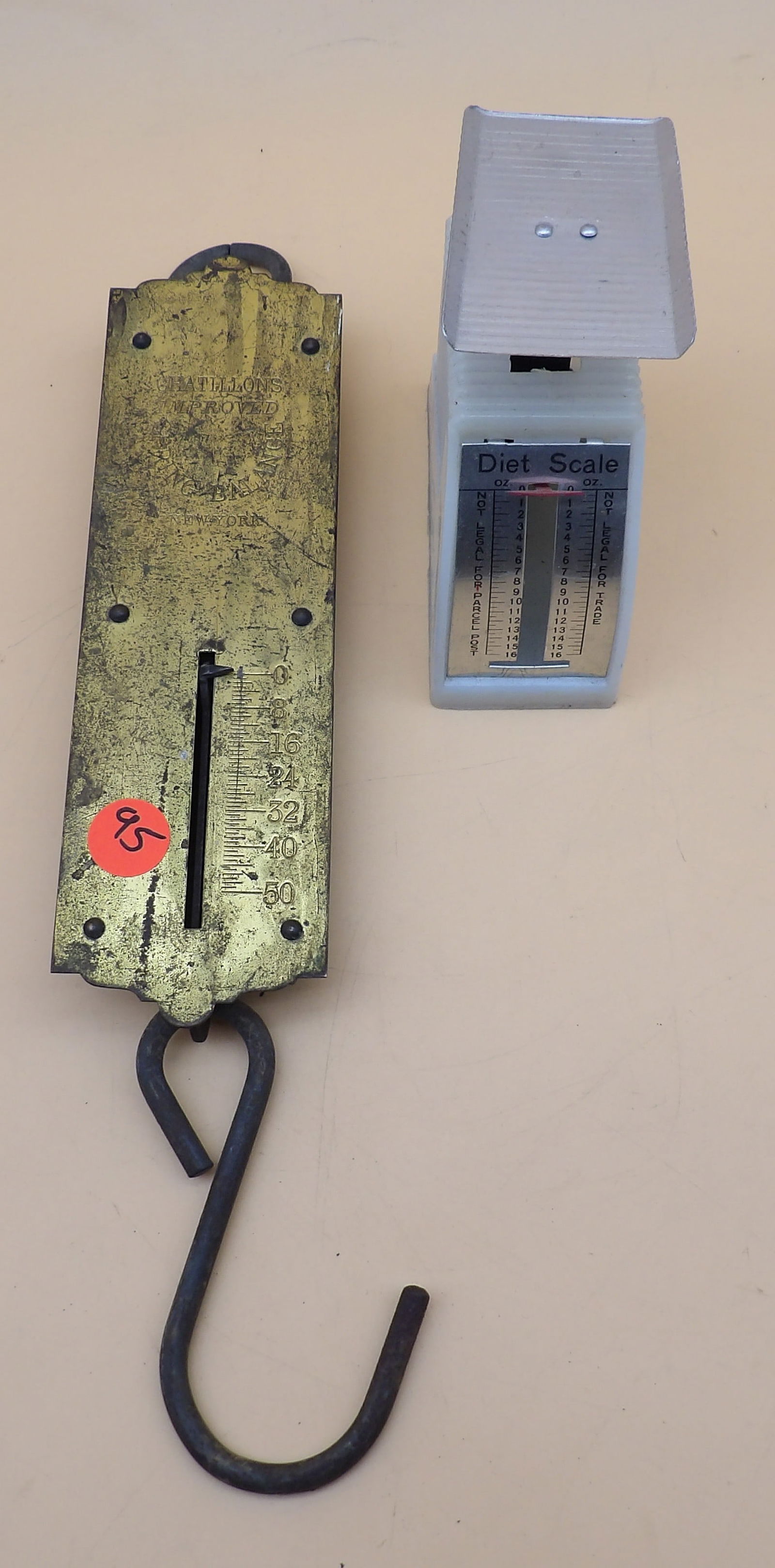 Chatillons Improved Spring Balance Hanging Scale & Diet Scale (1 of 4)