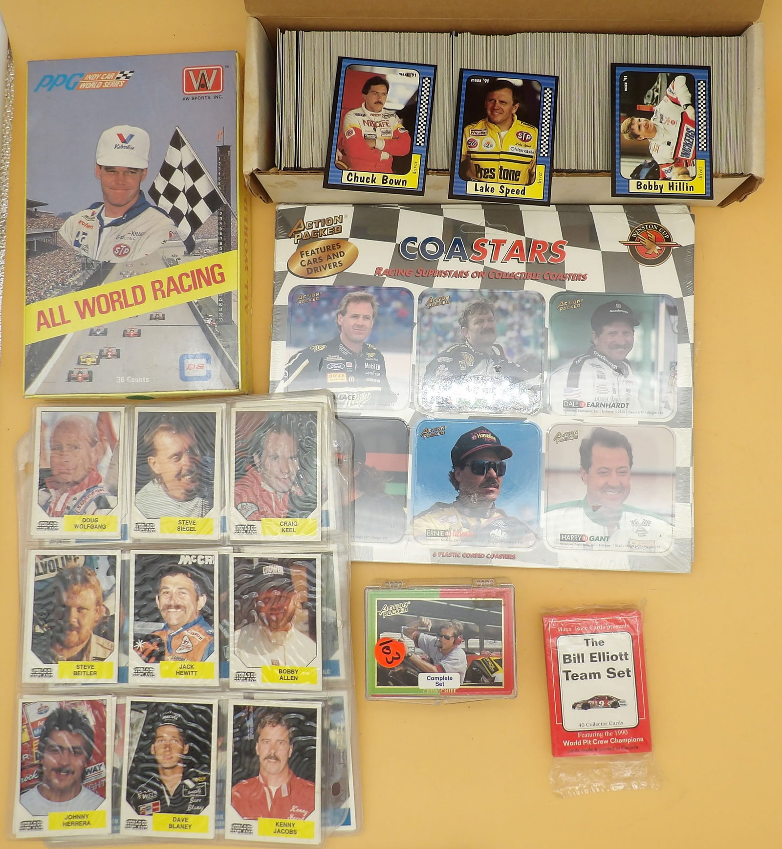 Racing Trading Card Lot (1 of 5)