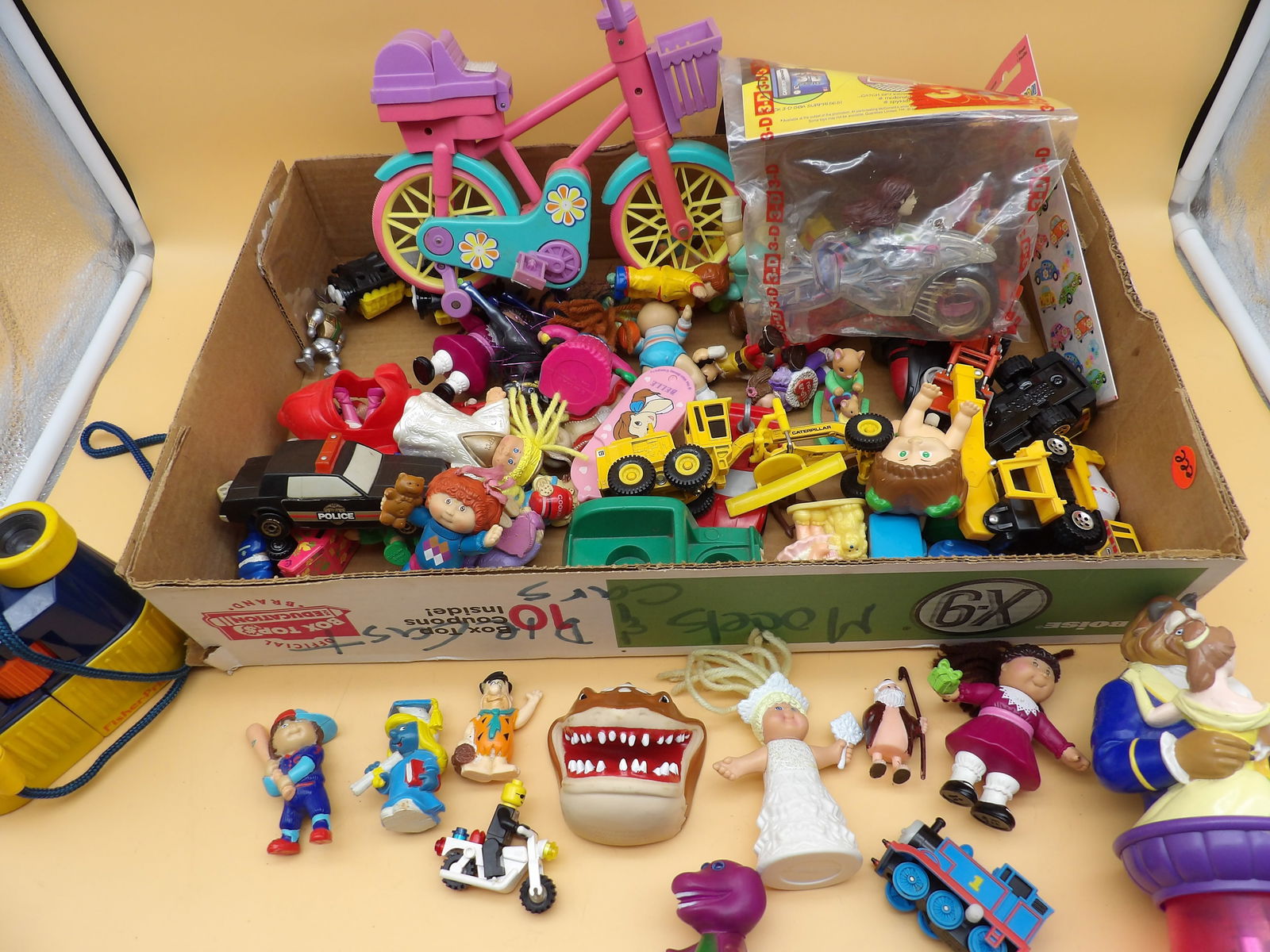 Vintage Toys Lot (Street Sharks, Cabbage Patch Kids, Lego, More) & Indiana Jones / Frosted Flakes (1 of 4)