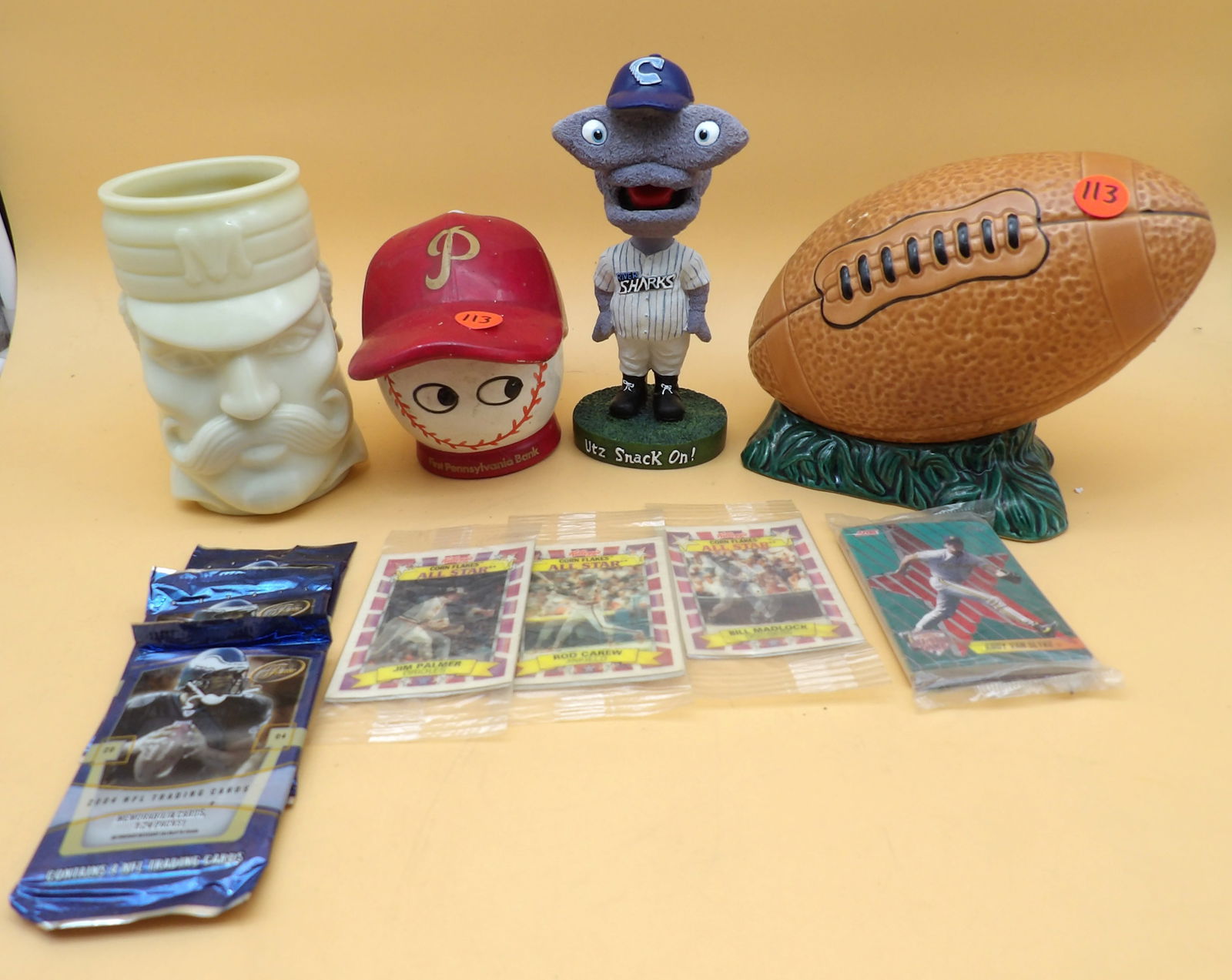 Baseball / Football Lot (11 pcs) (1 of 6)