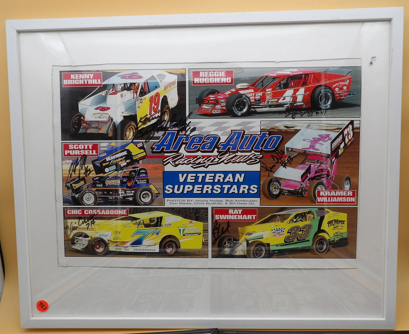 Autographed Racing Posters (4) - 2