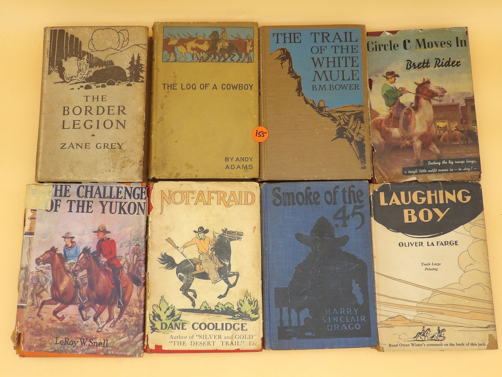 Vintage Western Hardcover Books (12) (1 of 2)