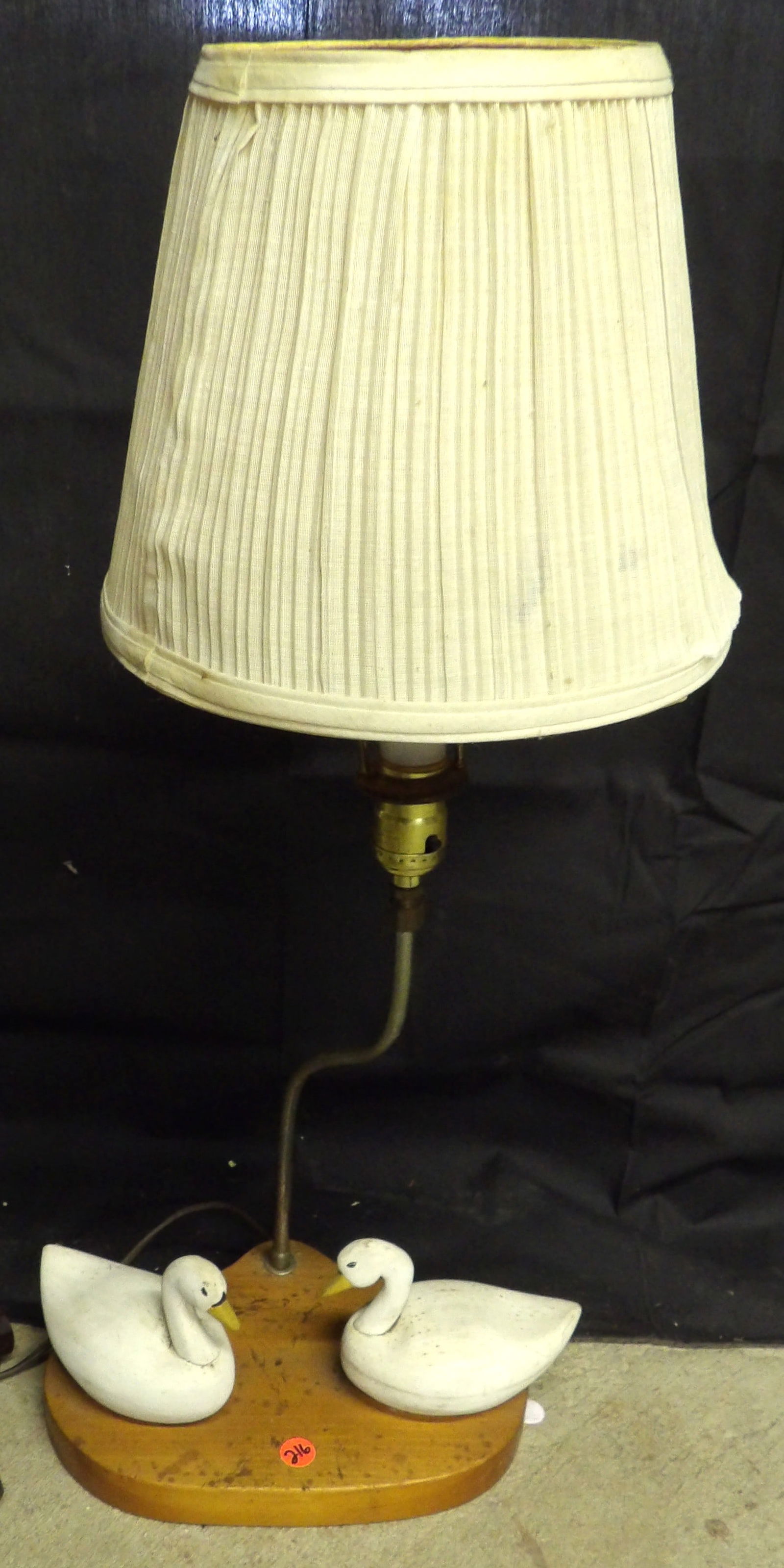 "Two Ducks" Desk Lamp (1 of 1)