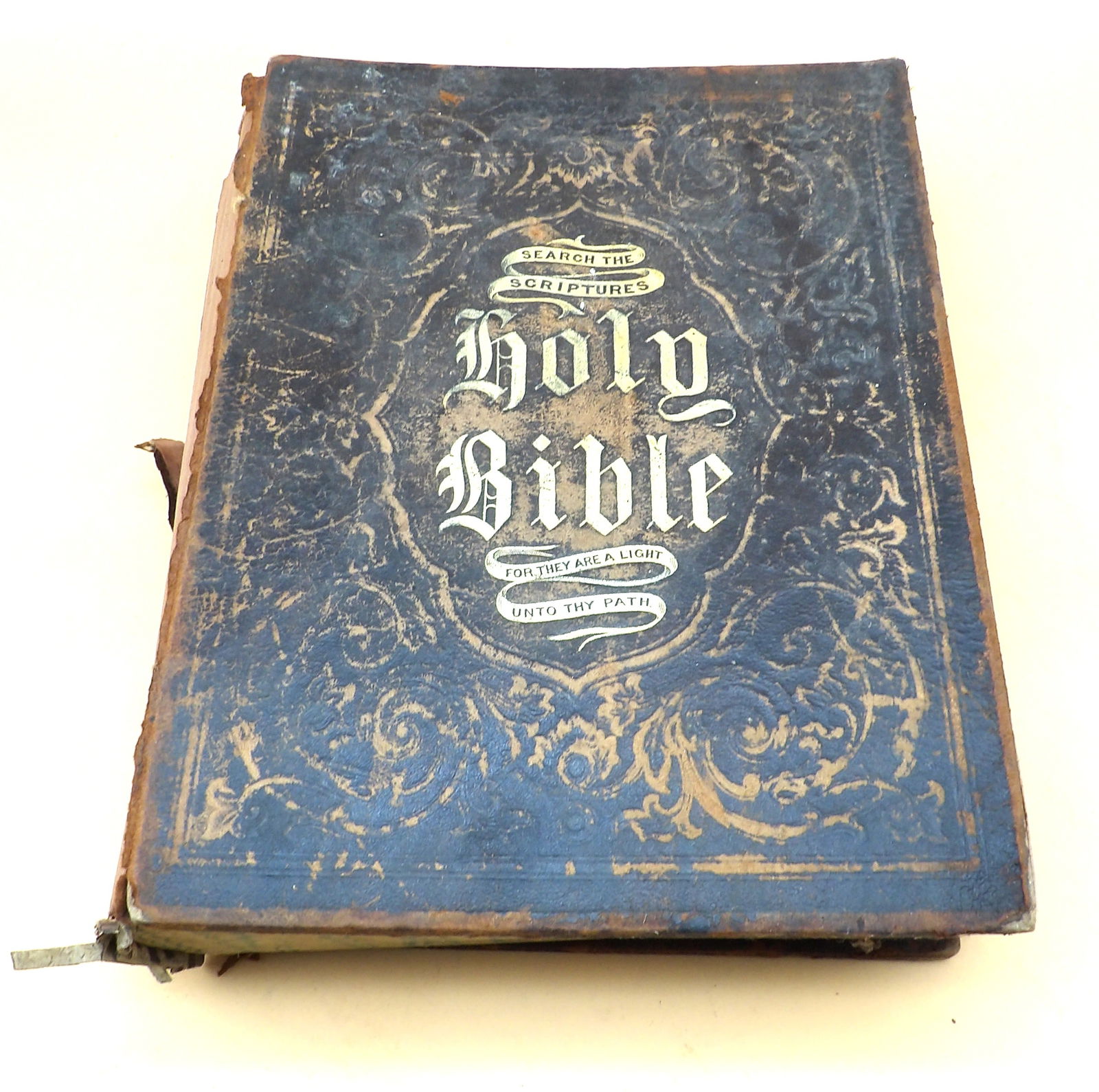 Pair of Vintage Antique Books "TheHoly Bible"/ "In A Fair Country": This pair of vintage books, The 1870 New Illustrated Devotional and Practical Polyglot Family Bible (which contains over 200 illustrations) and "In A Fair Country" by Thomas Wentworth Higginson and il