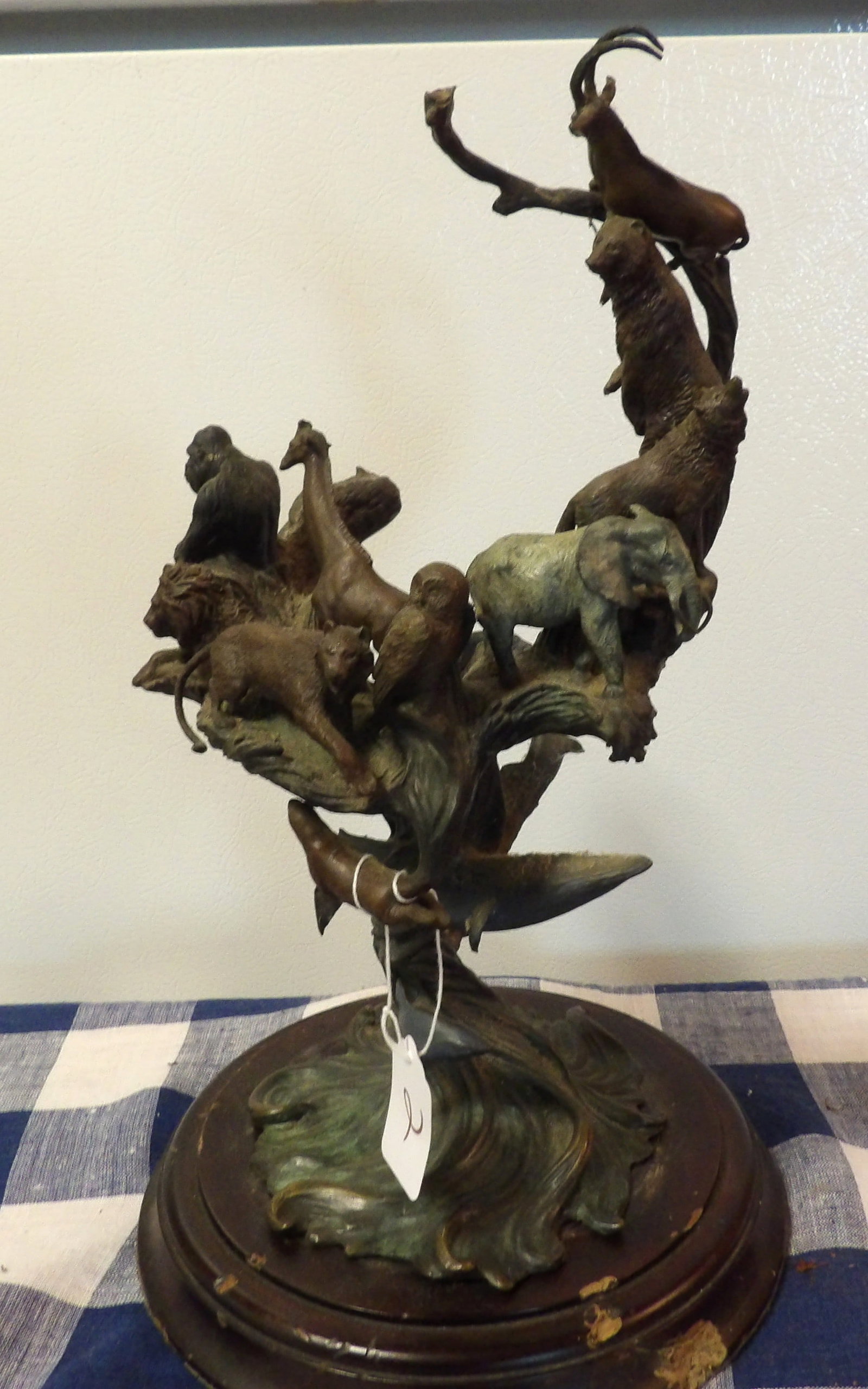 Guardians Of The World Metal Statue (1 of 6)