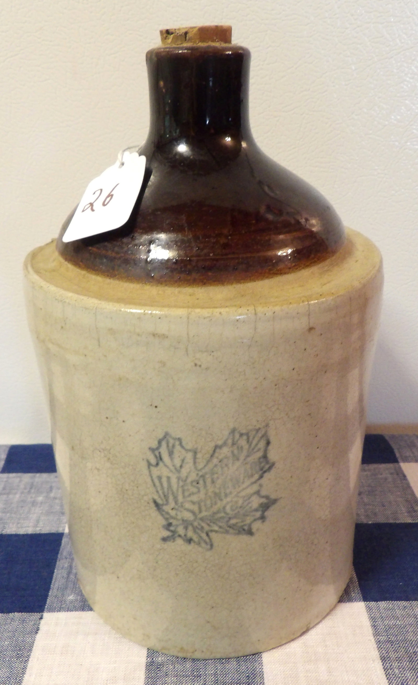 Western Stoneware Jug (1 of 2)