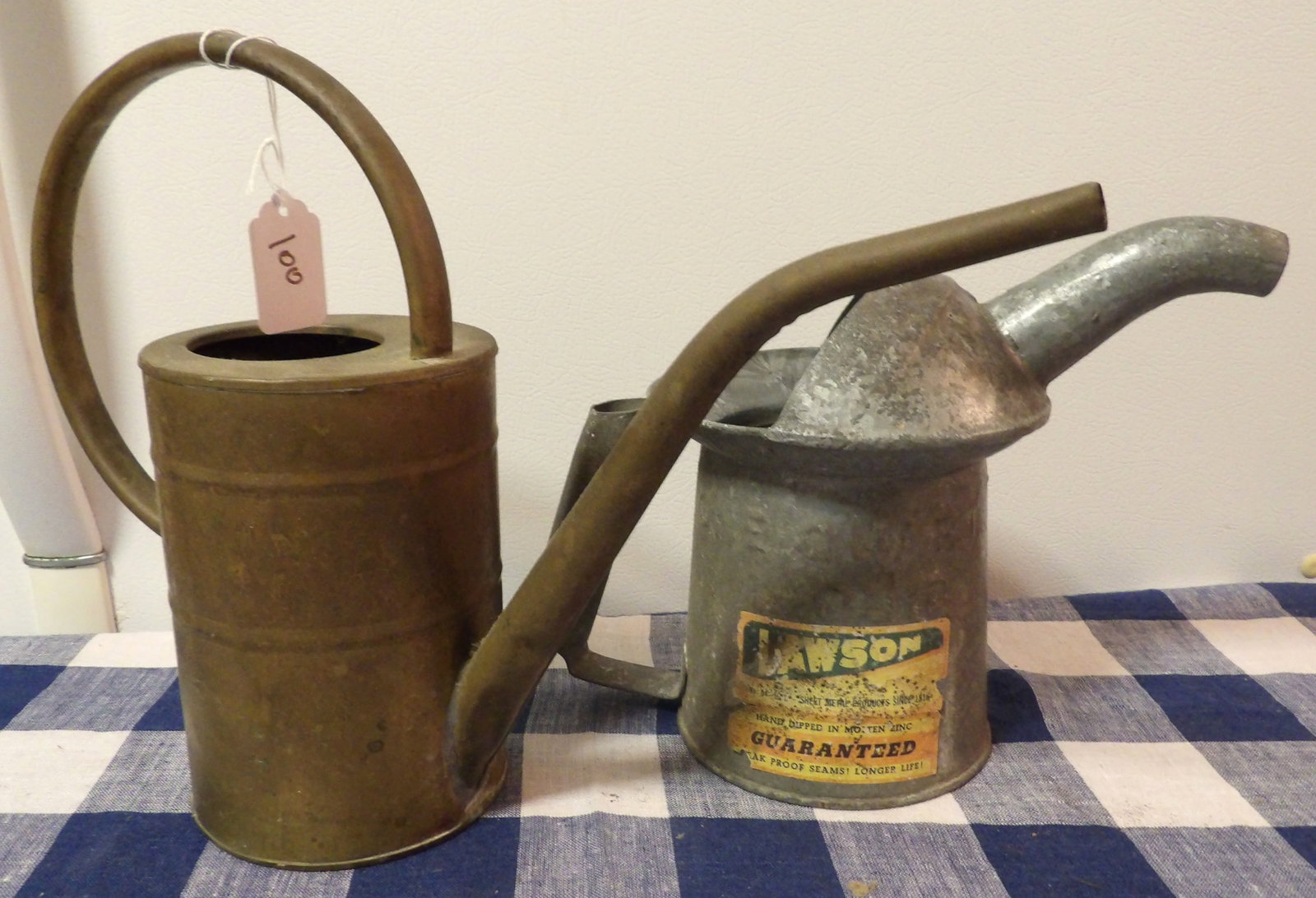 Metal Oil Cans (1 of 2)