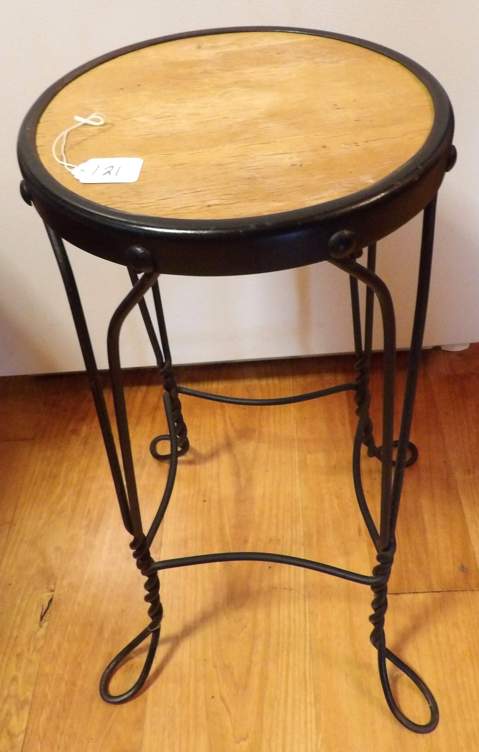 Ice Cream Parlor Stool: This Ice Cream Parlor stool measures 24" x 12" - NO SHIPPING FOR THIS ITEM - PICK UP ONLY