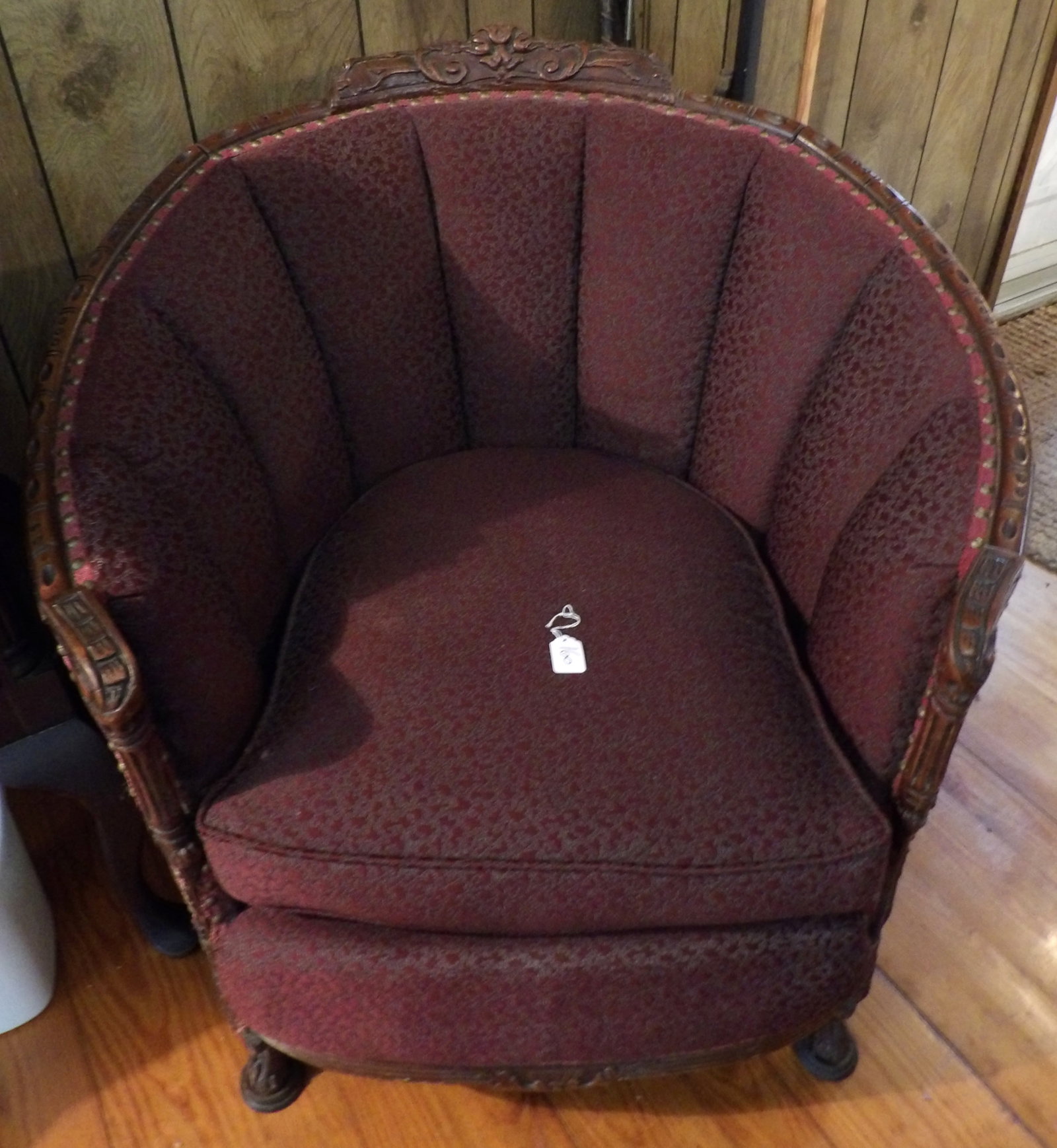 Channel Back Barrel Chair (1 of 2)