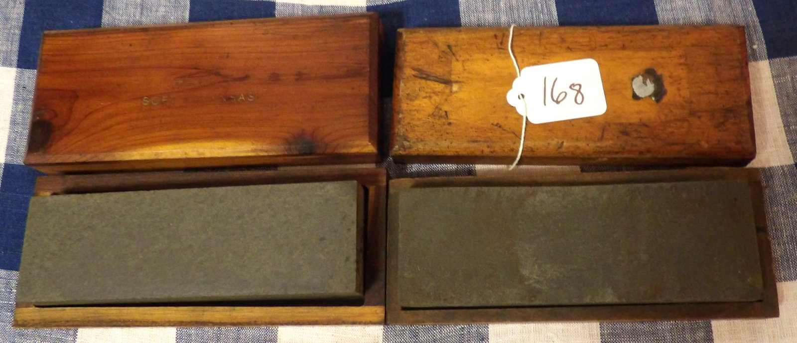 Hohritz Sharpening Stones In Wood Cases (2) (1 of 1)