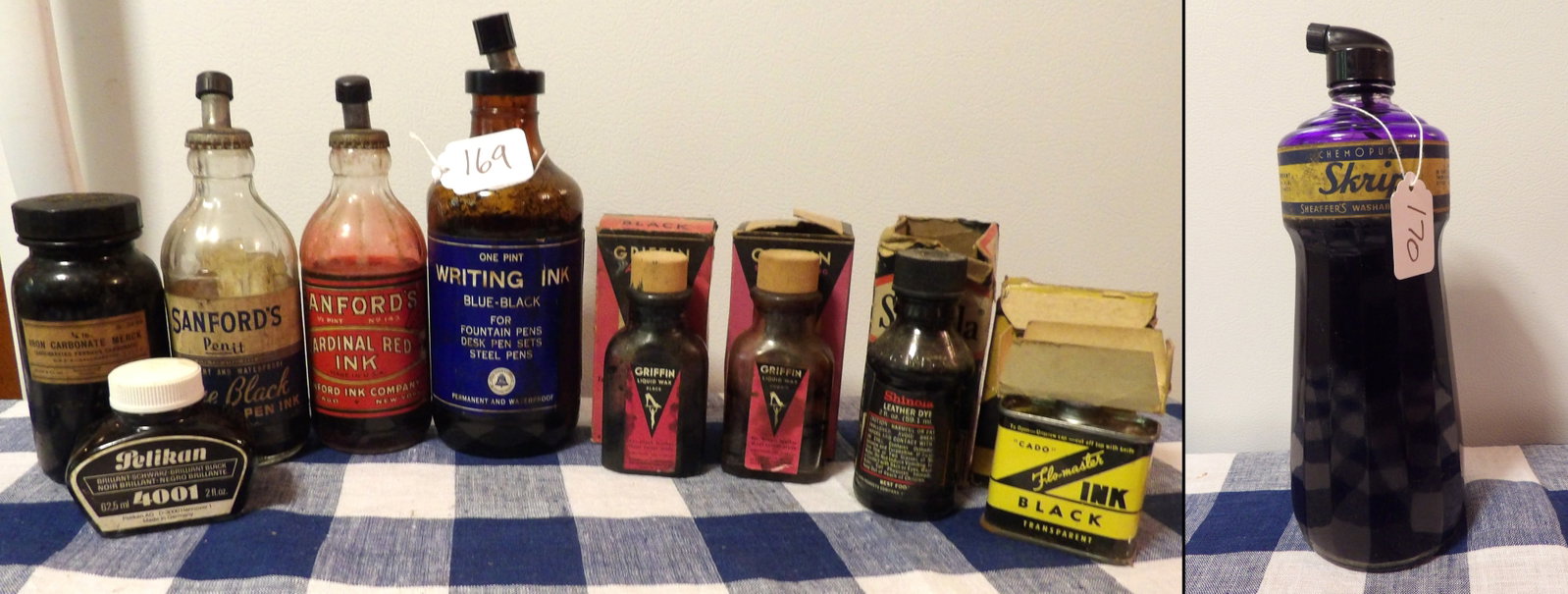 Vintage Ink Lot (10 pcs) (1 of 5)